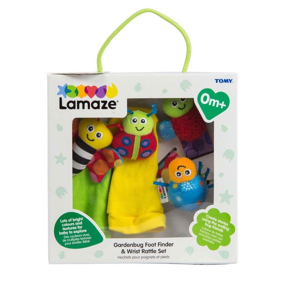 Babyleksaker - Lamaze insektsskallror till fot/hand set - 941-27634