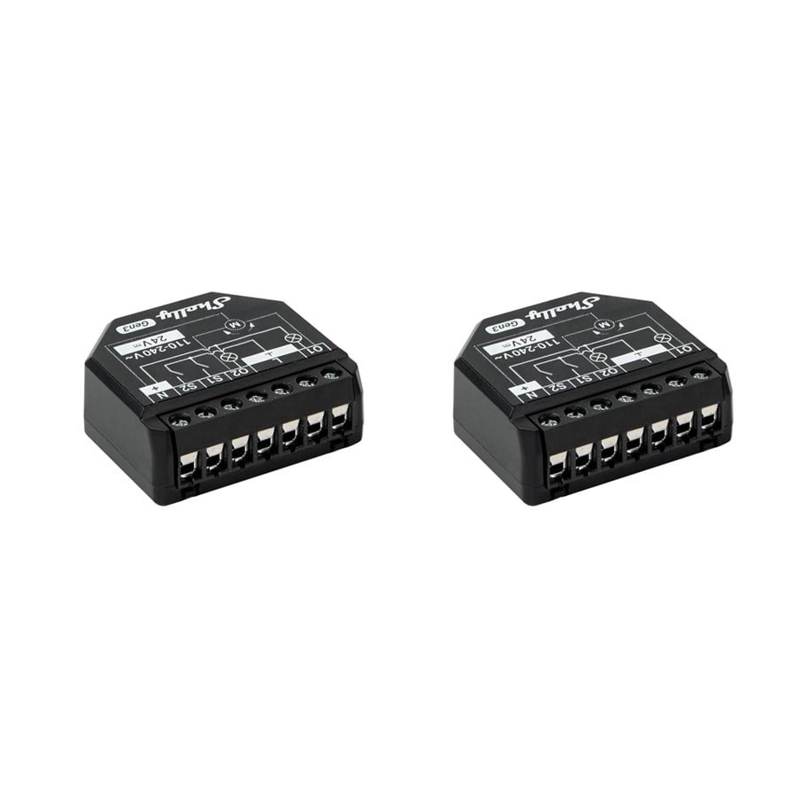 Smarta Hem - Shelly 2PM Gen3 - 2 pack - Shelly_2PM_Gen3_2er