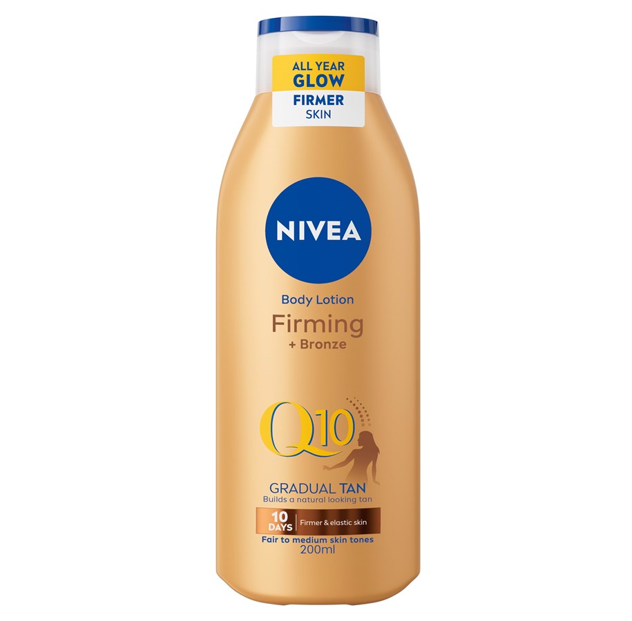 Kroppsvård - Nivea Q10 Firming + Bronze 200ml - 4005900712509