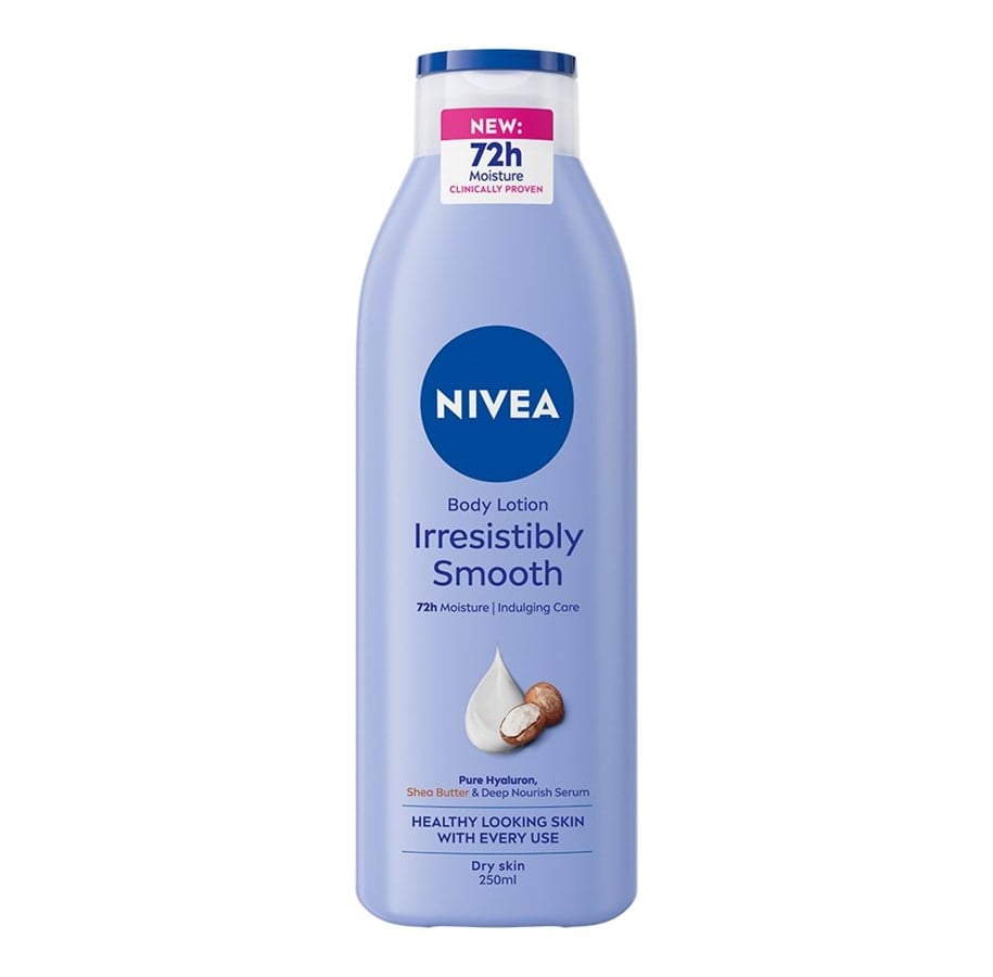 Kroppsvård - Nivea Irresistibly Smooth Body Lotion 250 ml - 4006000089584-error