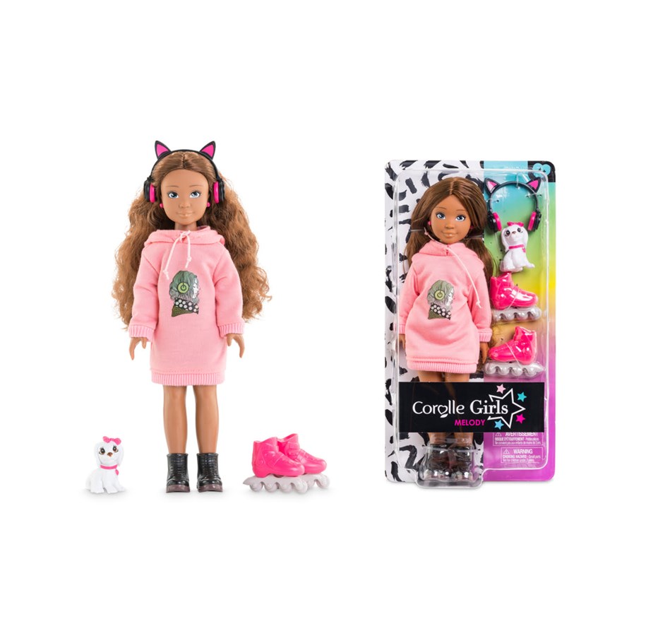 Dockor & Tillbehör - Corolle Modedocka Melody Musik & Mode Set, 28cm - 9000600020