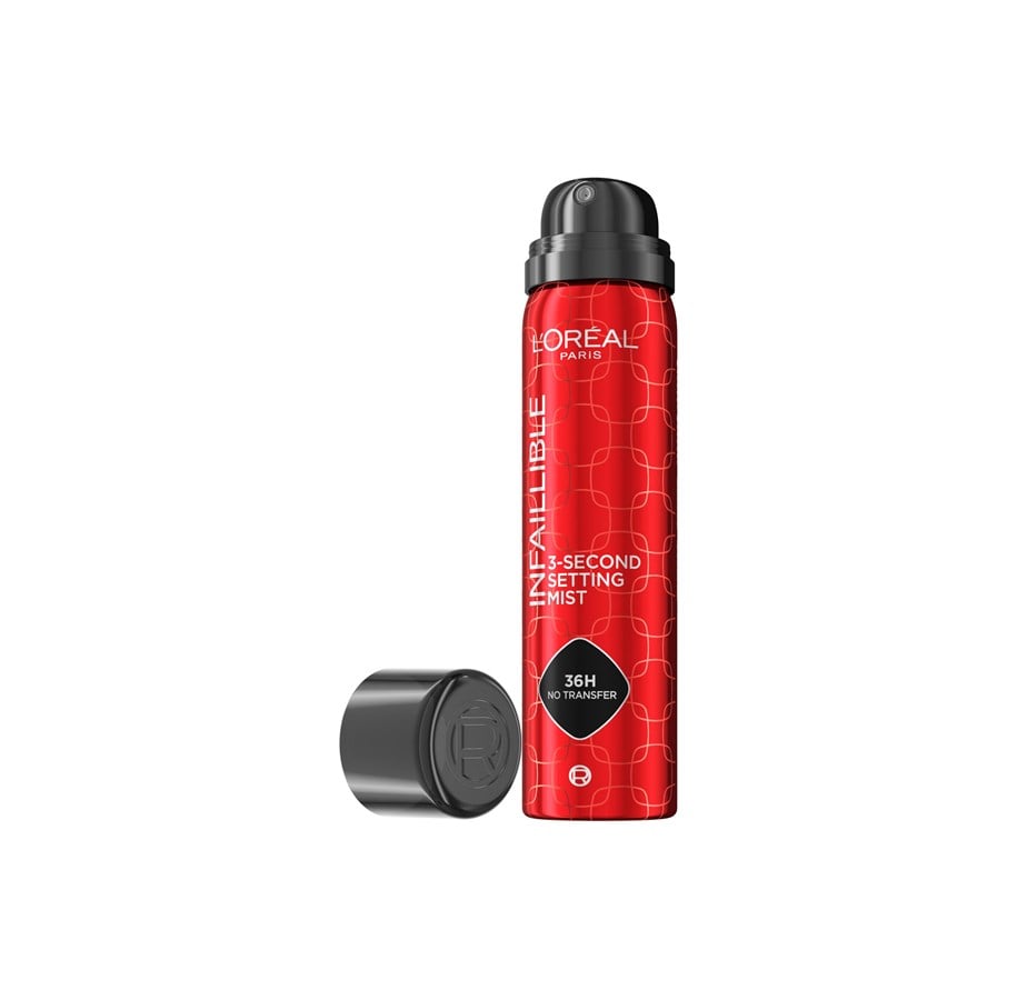 Smink - L'Oréal Paris Paris Infaillible 3-Second Setting Mist makeup setting spray - 75 ml - 3600524104726