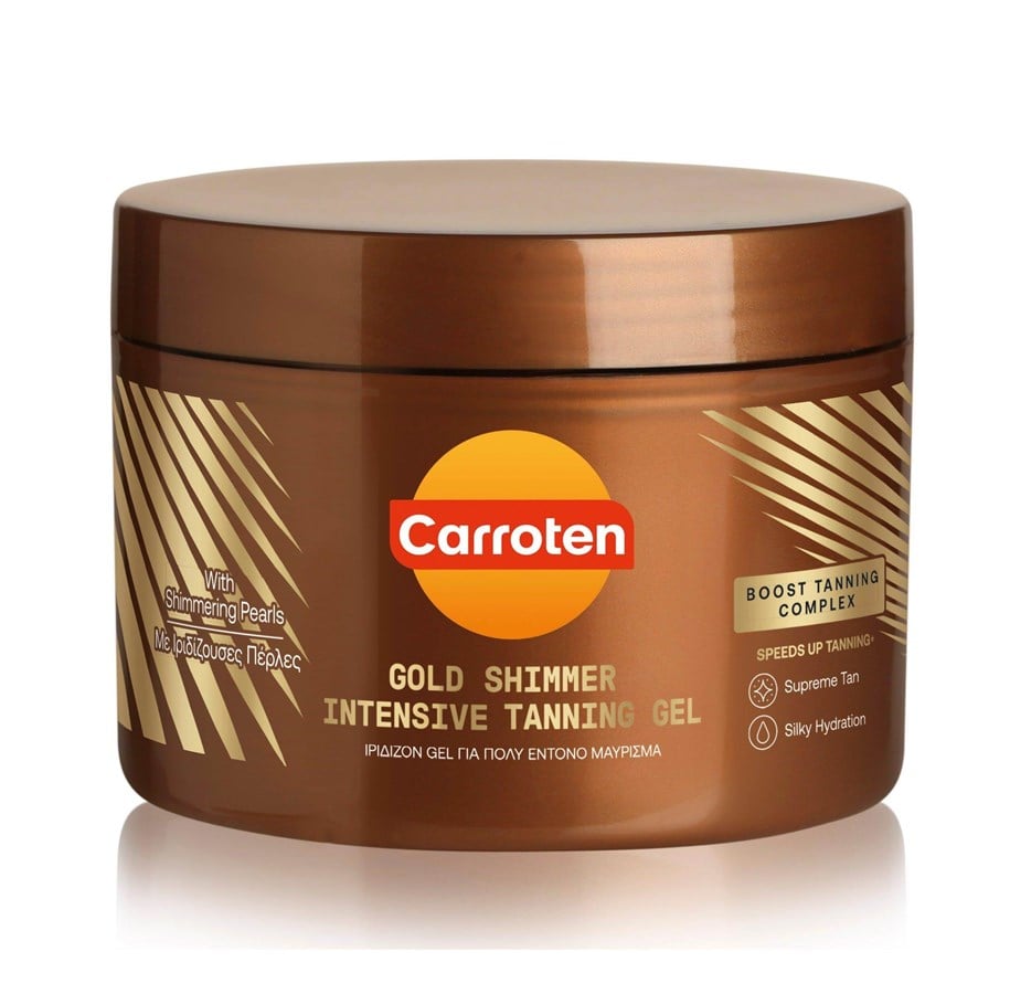 Kroppsvård - Carroten - Gold Shimmer Tanning Gel 150 ml - 5201314180340