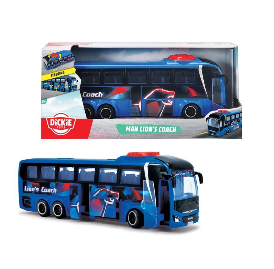 Leksaksbil - Dickie MAN Lion's Coach Buss - 203744017Y06