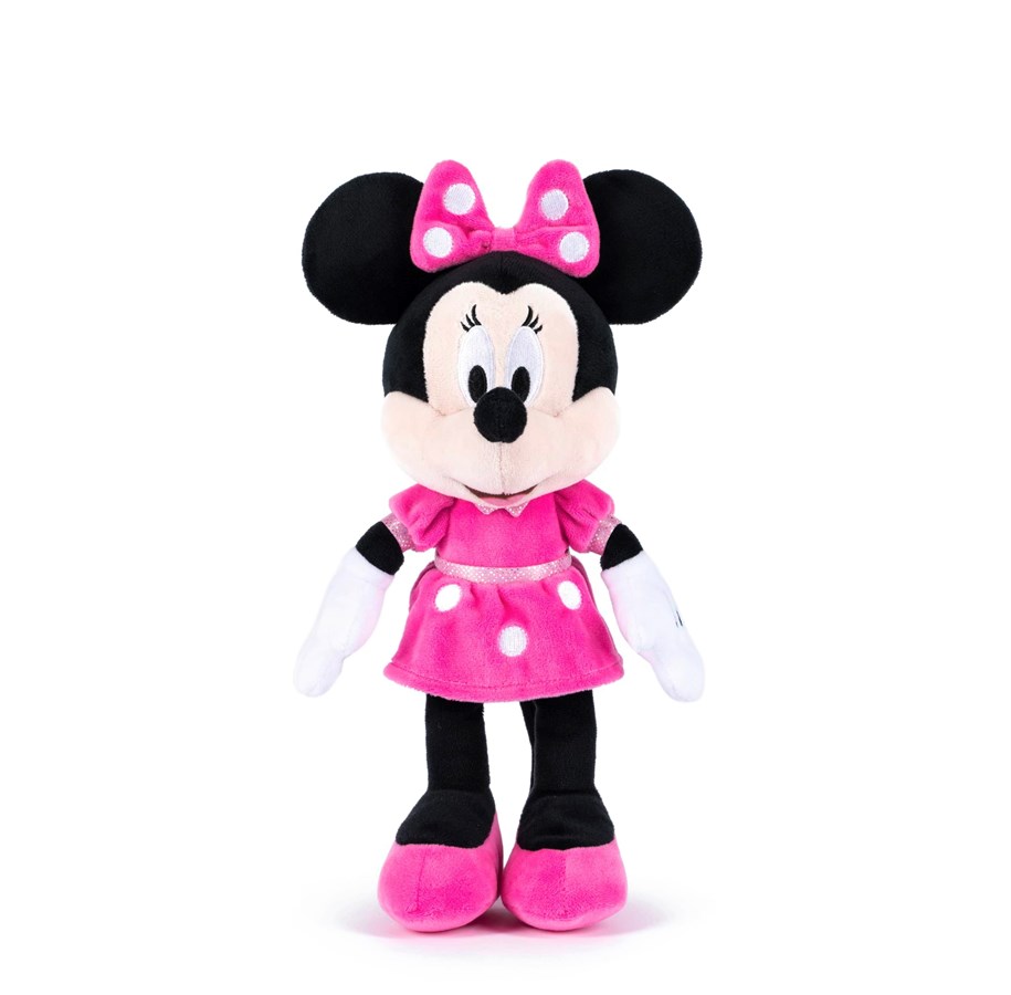 Plush - Disney Mimmi Pigg Gosedjur med Rosa Klänning (43cm) - 6315870357