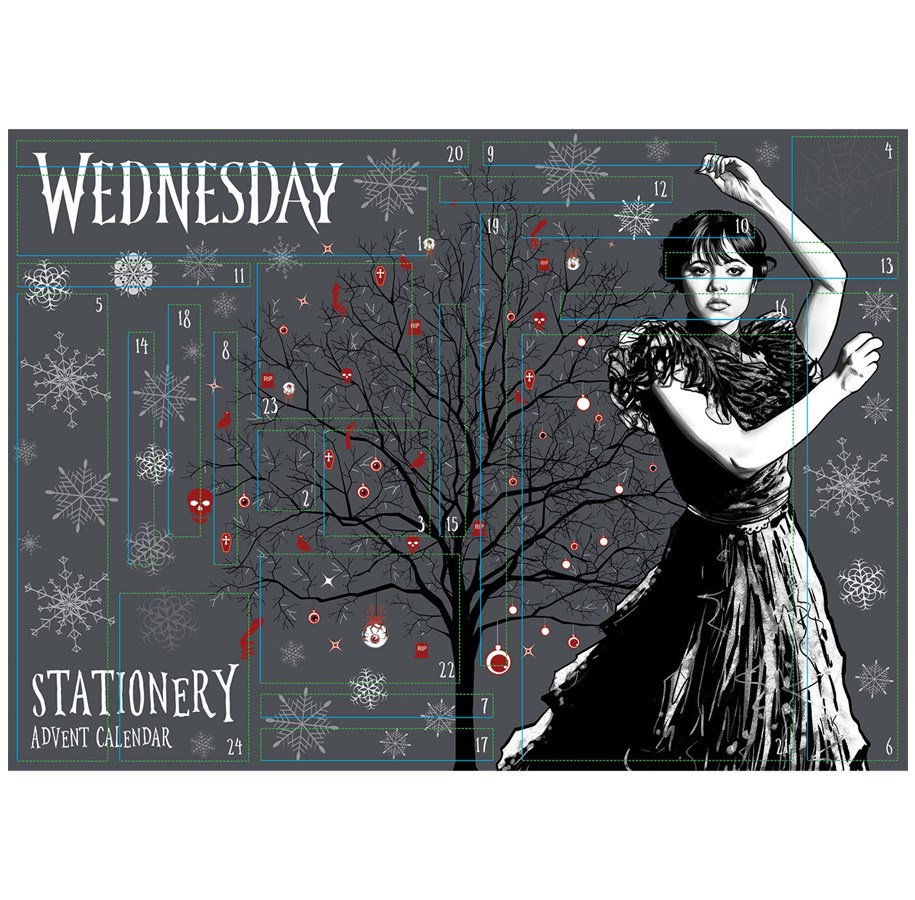 Julkalender - Pyramid WEDNESDAY STATIONERY ADVENT CALENDAR - SR2404890