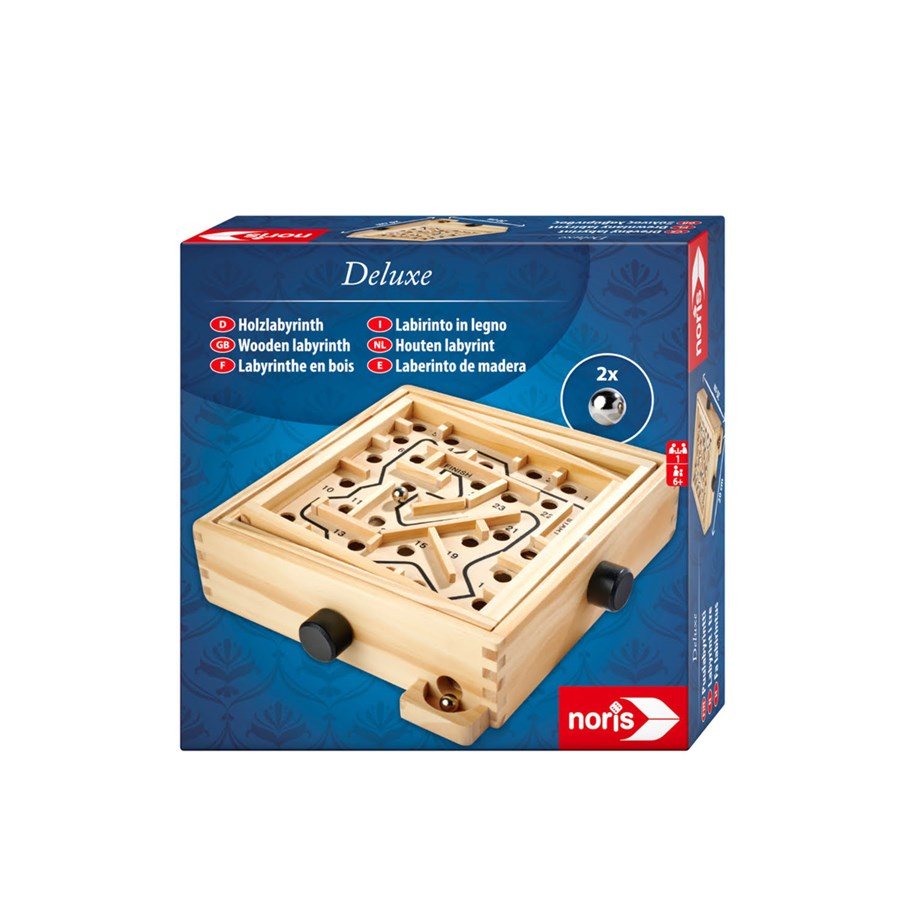 Brädspel - Noris Deluxe Labyrintspel i trä - 606101983