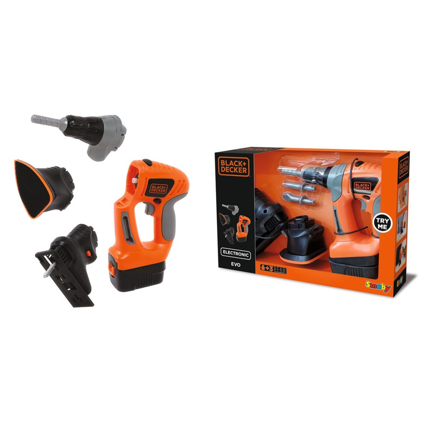 Leksaker - Smoby Black+Decker Elektroniskt Multiverktyg - 7600360102