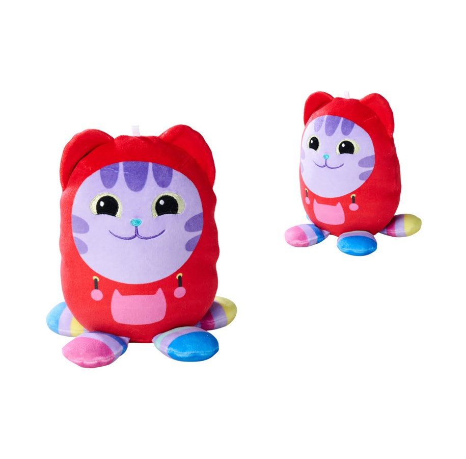 Plush - Universal Gabbys Dockskåp, DJ Kattfnatt Squishy Gosedjur (20cm) - 6305875329NPB