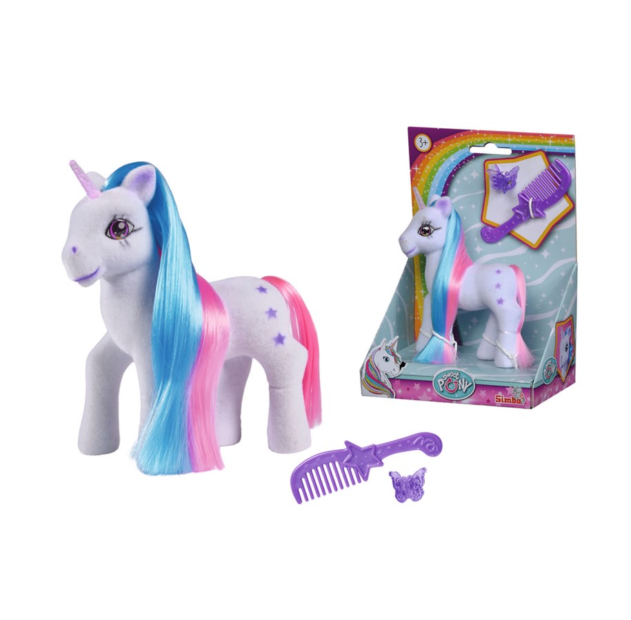 Dockor & Tillbehör - Simba My Sweet Pony Enhörning med Färgglad Man - 104342482Y06