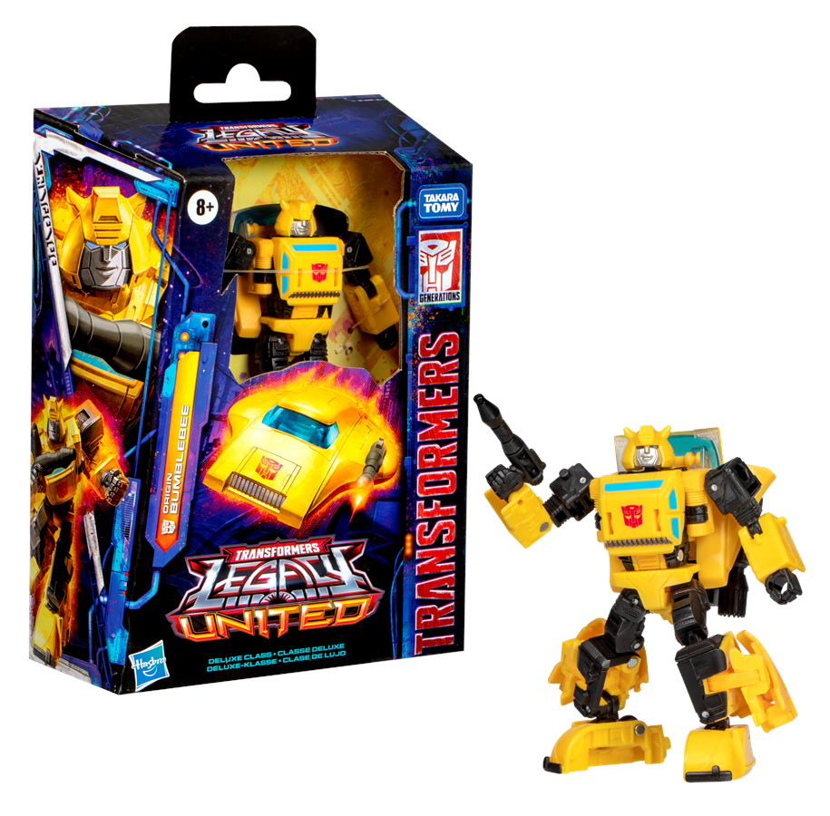 Figure - Transformers Legacy Deluxe Class Origin Bumblebee 14 cm - G12925X0