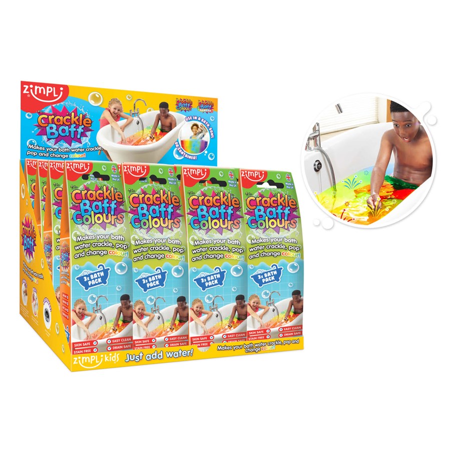 Dockor & Tillbehör - Simba 3-Pack Crackle Baff - 105953427SDN