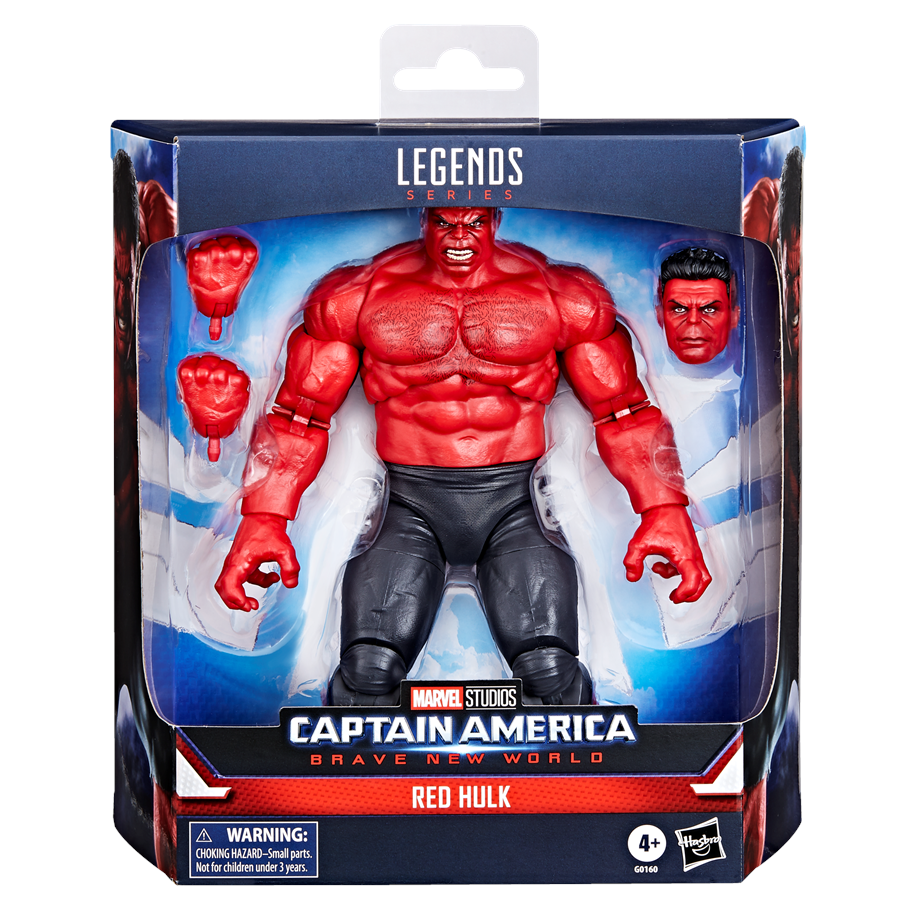 Figure - Marvel Legends Series Red Hulk Captain America: Brave New World 15 cm - G01605L6