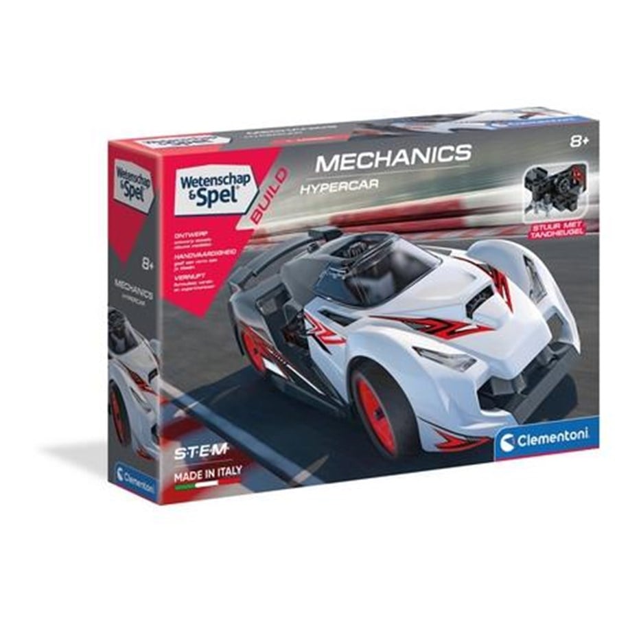 Byggset - Clementoni Science & Play Build - Race Car - 56011