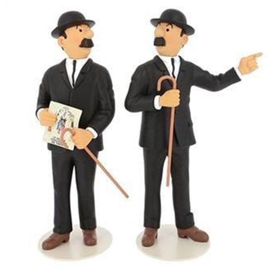 Merchandise - Tintin - Dupond & Dupont - Figur - 4601100000004