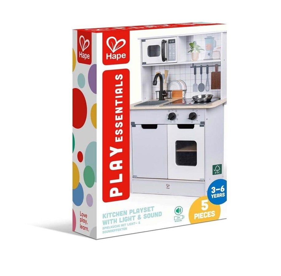 Lekkök och tillbehör - Hape Modern Kitchen With Light & Sound - 87-3213