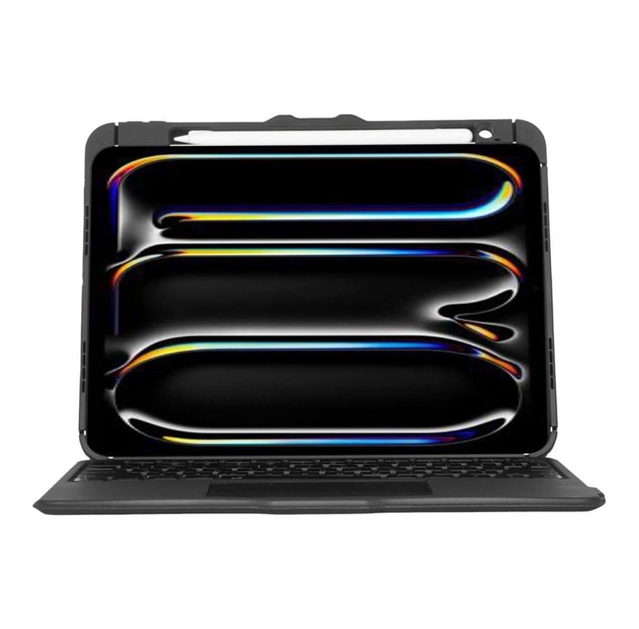 Tangentbord - Targus Versavu - keyboard and folio case - QWERTY - Spanish - black Input Device - Tastatur & Folio set - Spanska - Svart - THZ988ES