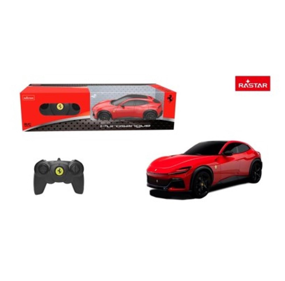 Fjärrstyrt - RASTAR R/C 1:24 Ferrari Purosangue Red - 10340