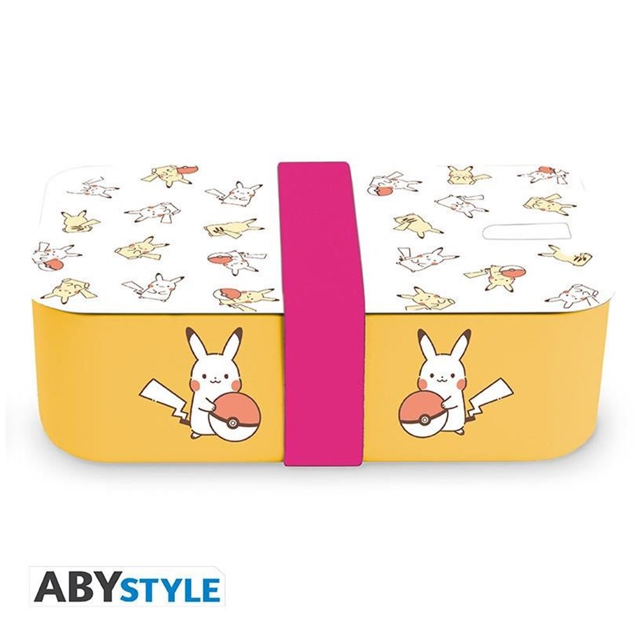 Skoltillbehör - Pokemon Bento Box - Pikachu - ABYTAB107