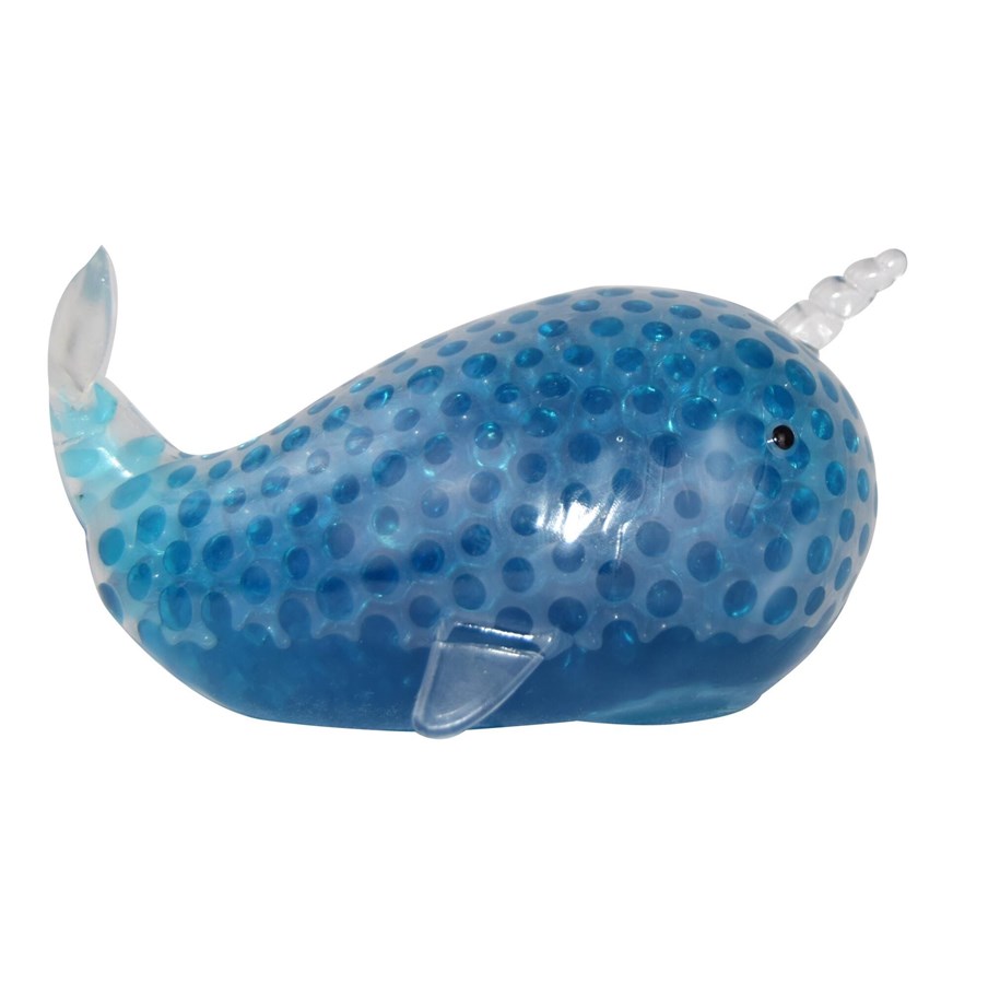 Små presenter till barn - Pocket Money Waterbeads Whale 18cm - assorted - 621152