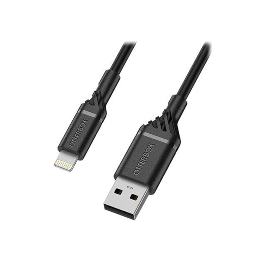 USB-kabel - OtterBox Cable USB A-Lightning 1M - black - 78-52525