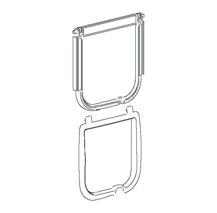 Katter - Ferplast - replacement door for Swing 5 & 7 & Microchip - 8010690076423