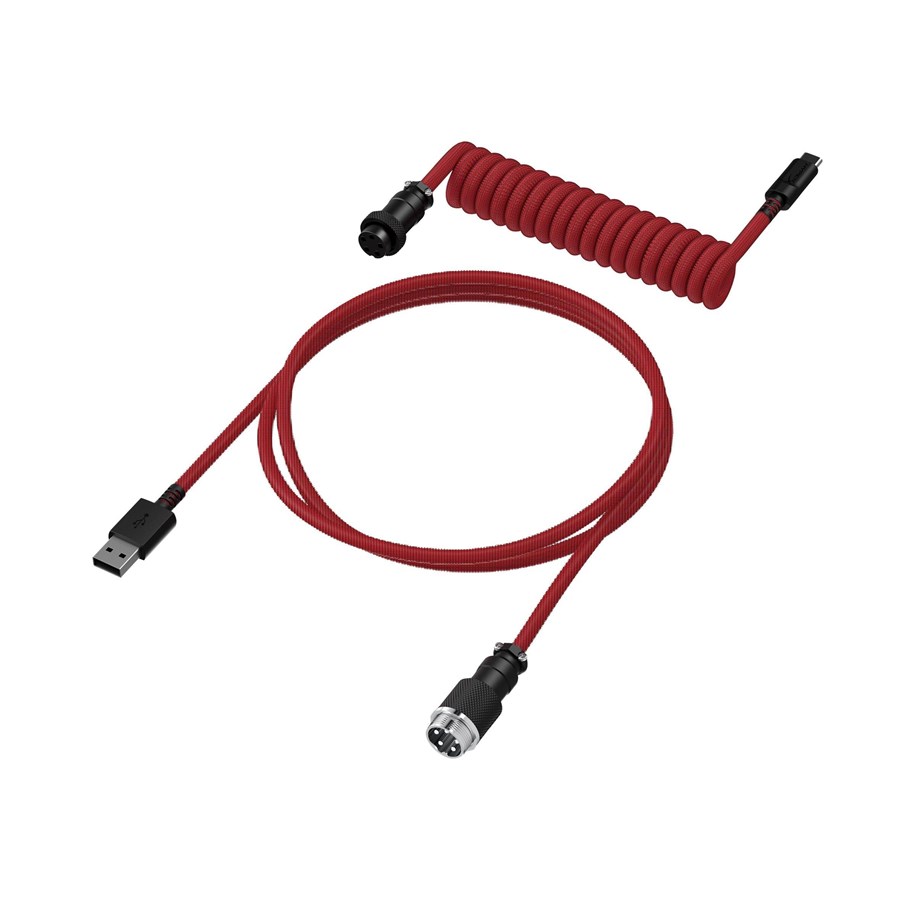 USB-kabel - HyperX USB-C Coiled Cable - 6J677AA