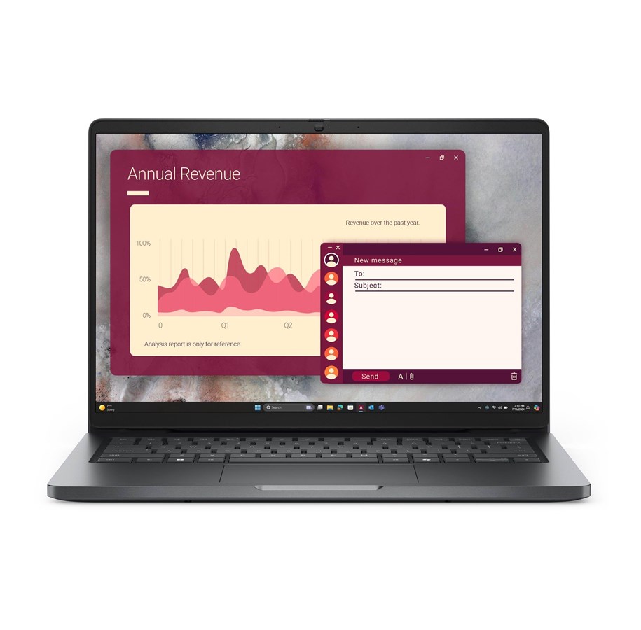 Bärbar dator - Dell Pro 14 PC14250 - 14" | Intel® Core™ 5 120U | 16GB | 512GB - P96WM