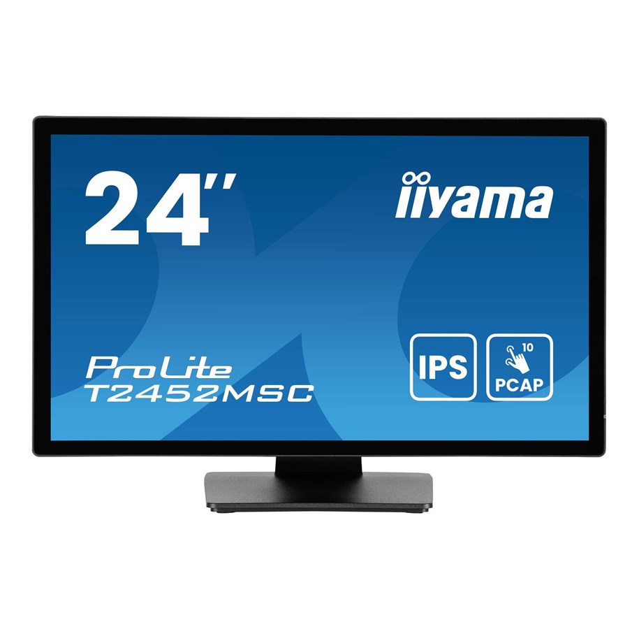 Skärm - 24" iiyama ProLite T2452MSC-B1AG - 1920x1080 - 60Hz - IPS - T2452MSC-B1AG