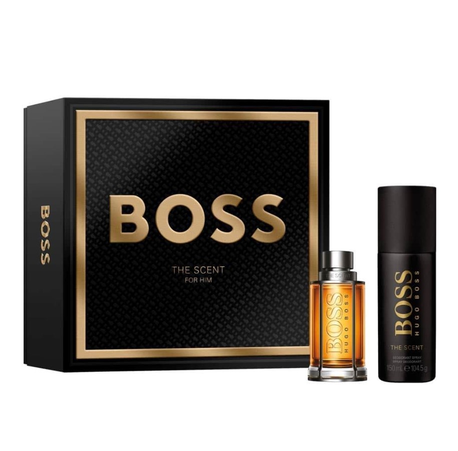Presentask - Hugo Boss The Scent EDT 50 ml + Deo Spray 150 ml - Giftset - 3616305439536