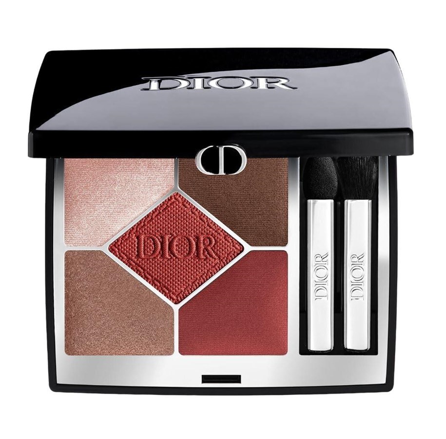 Smink - Christian Dior Diorshow, Eyeshadow Palette, 673, Red Tartan, 5 Shades, 7 g - 3348901663557