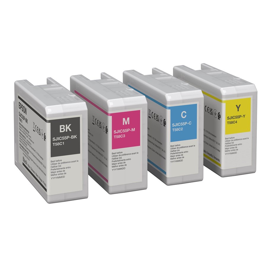 Skrivartillbehör-bläck-toner - Epson T58C2 - cyan - original - ink cartridge - C13T58C240