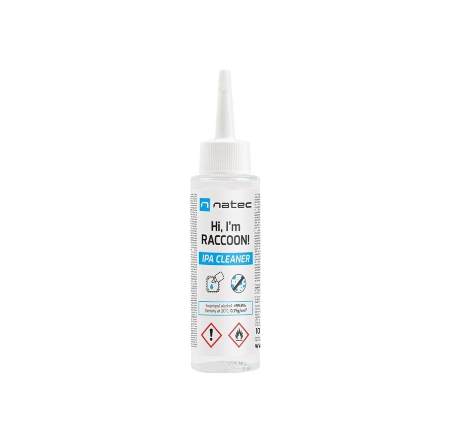 Kabel sleeve - Natec Raccoon - cleaning liquid for hardware body camera - 100ml - NSC-2309