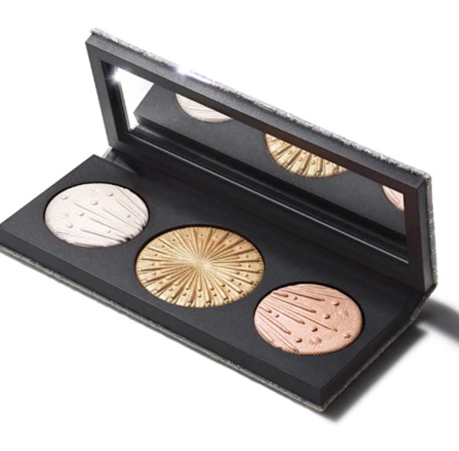 Smink - MAC Flashing Ice Extra Dimension Illuminating Highlighter Palette, Light, 9 g - 773602581856