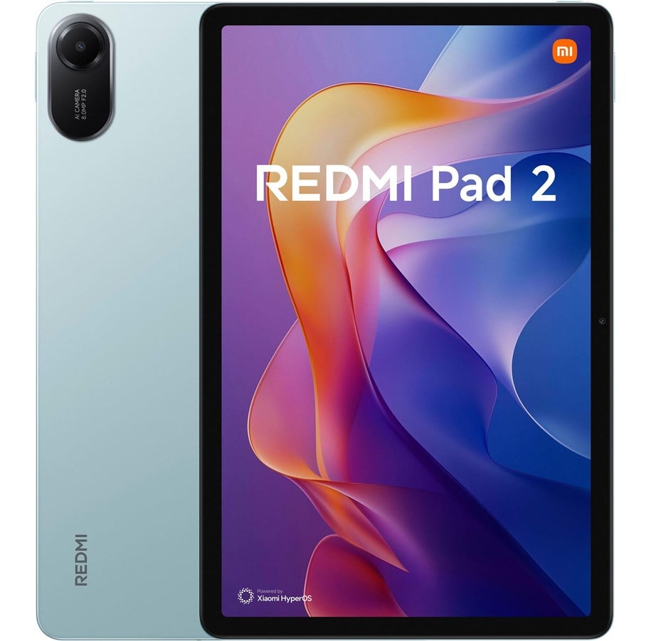 Xiaomi Redmi Pad 2 128GB/4GB - Mint Green | I lager | Billig