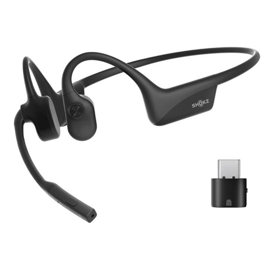 Hörlurar / Headset - Shokz OpenComm2 UC - C110-AI-BK-EN