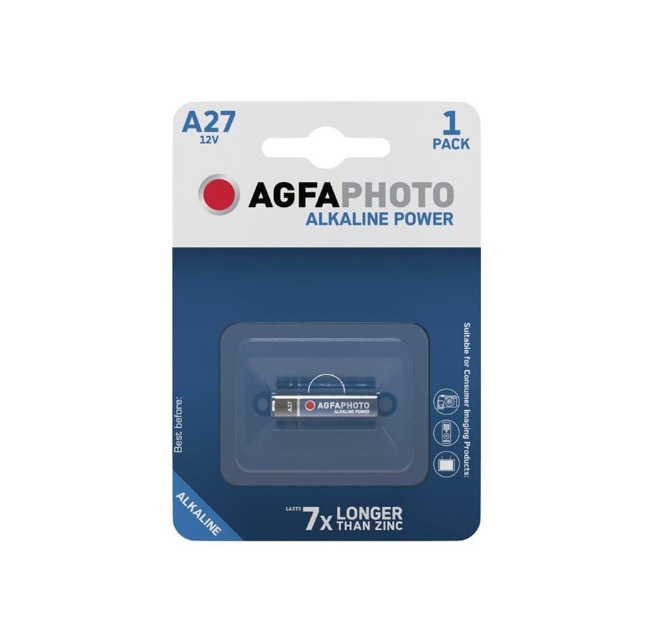 Batterier & batterigrepp - Agfa Photo Alarm Controller battery x A27 / LR27A / LR27 / MN27 - Alkaline - 110-804705