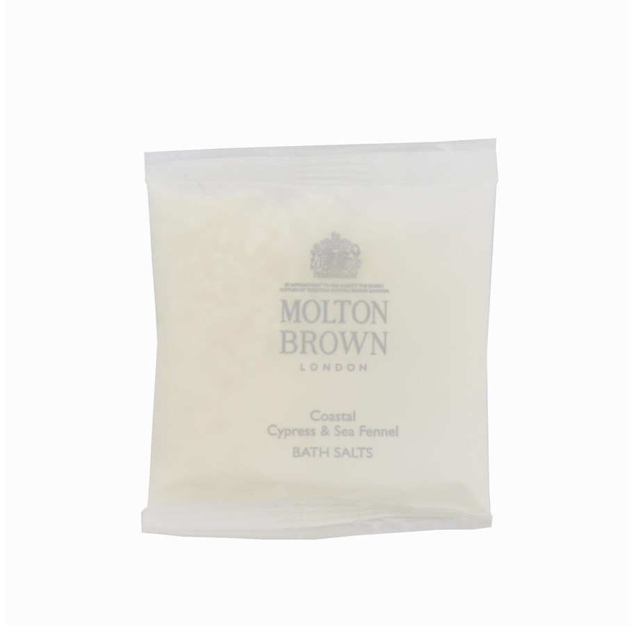 Kroppsvård - Molton Brown Coastal Cypress & Sea Fennel, Bath Salt, 25 g - 008080131782