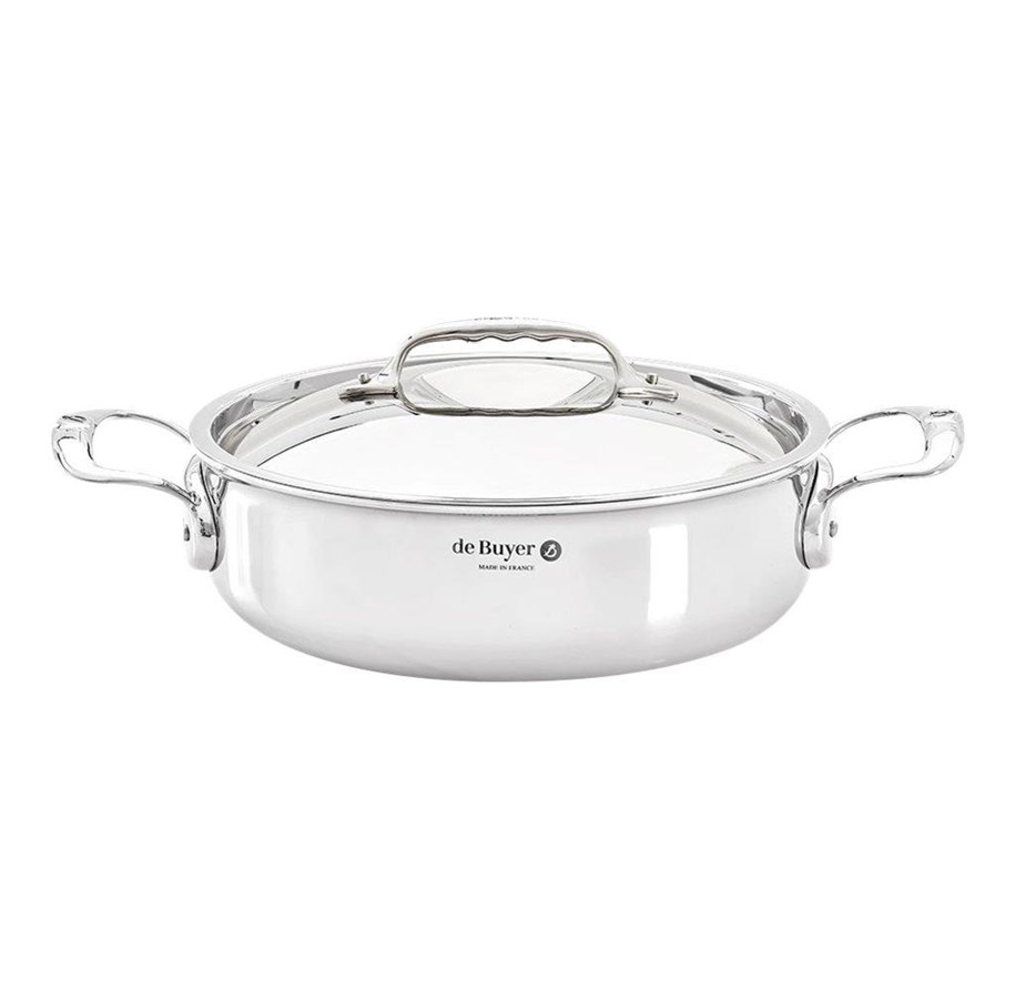 Grytor - De Buyer AFFINITY saute pan - 24 cm - 3 L - DB3741-24