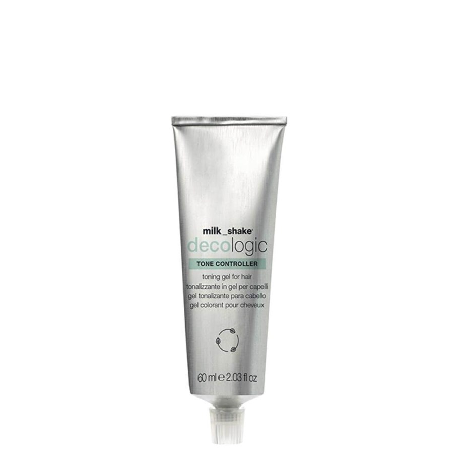Hårvård - Decologic Tone Controller, Silk Proteins, Hair Colouring Cream Toner, Milk Mint, For Lightened Hair, 60 ml - 8032274012290
