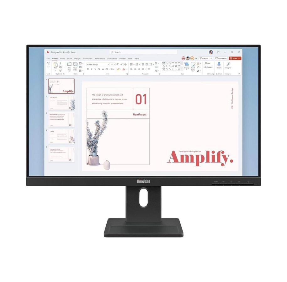Skärm - 24" Lenovo ThinkVision E24-40 - 1920x1080 (FHD) - 100Hz - IPS - 64BAMAR1EU