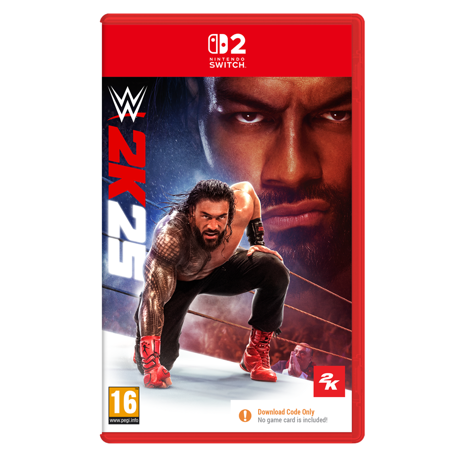 Spel - WWE 2K25 (Code in a Box) - Nintendo Switch 2 - Kampsport - 5026555072137