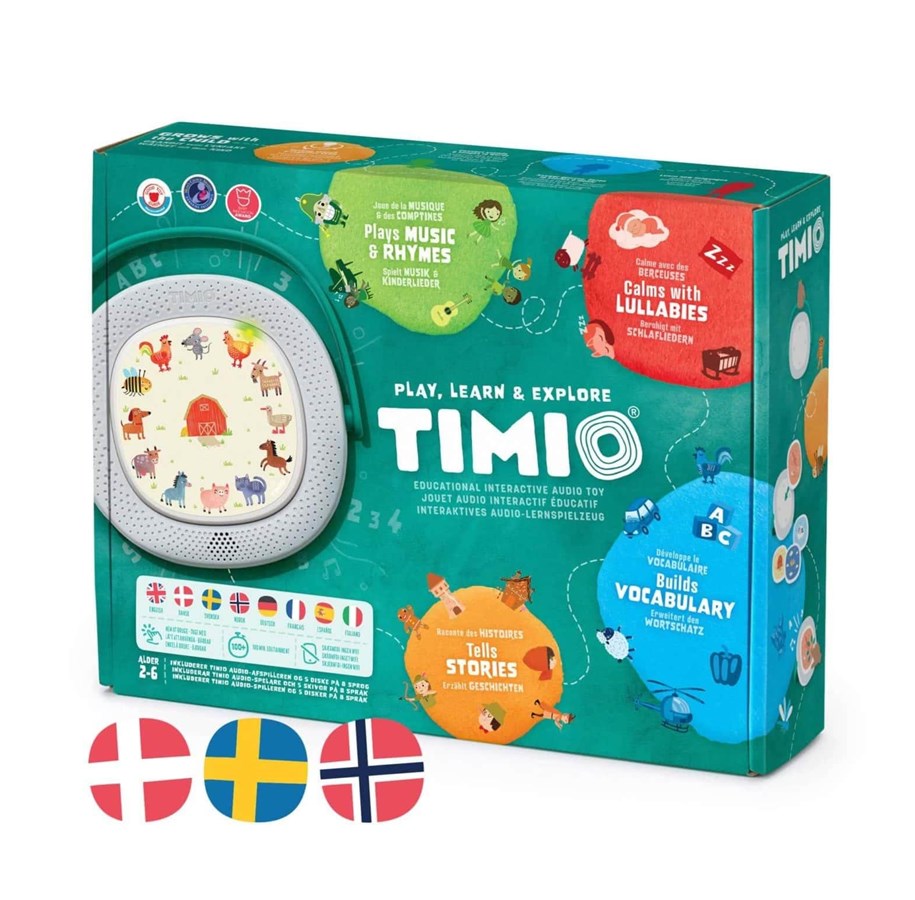 Babyleksaker - TIMIO Scandinavia Starter Kit - TM-TM04-04