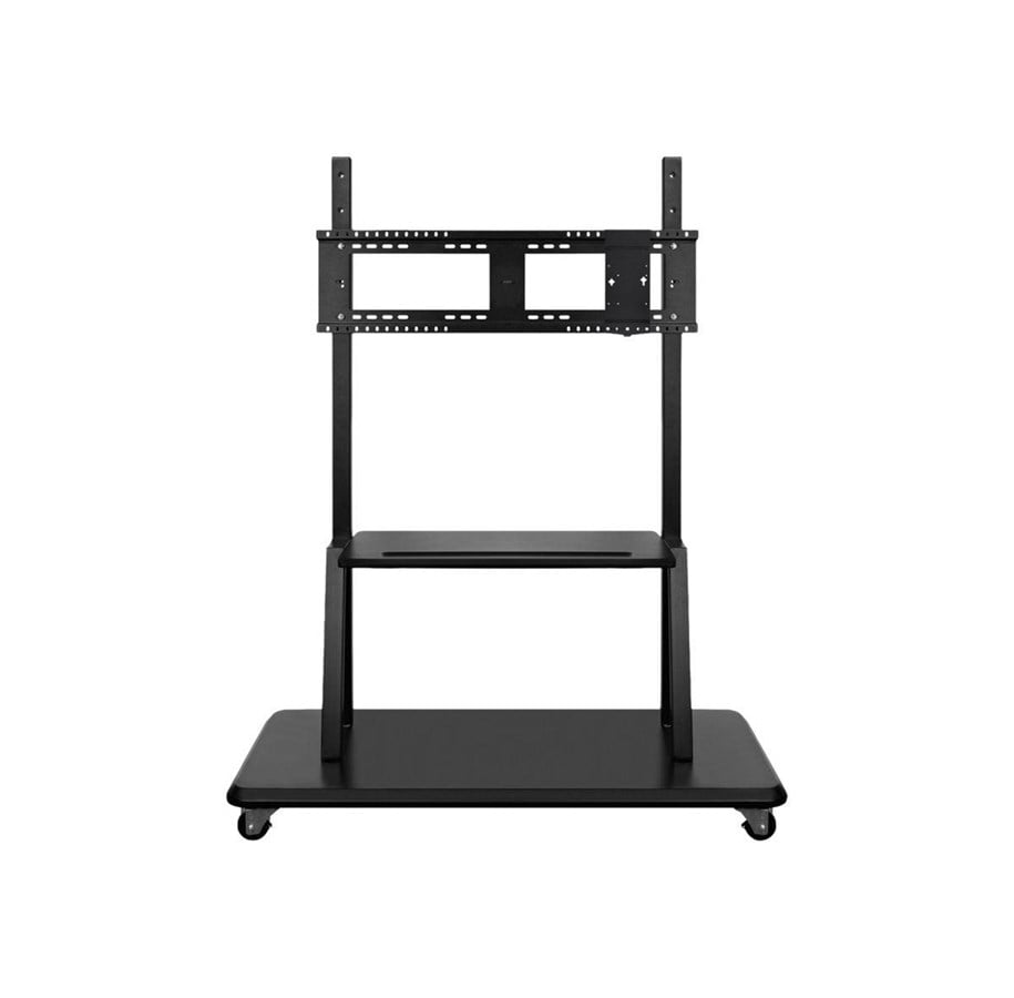 Väggfäste, AV-Möbel - ViewSonic VB-STND-001-2C cart - for interactive flat panel / LCD display - rolling trolley stand - Max 150 kg - recommended for 98" - VB-STND-001-2C