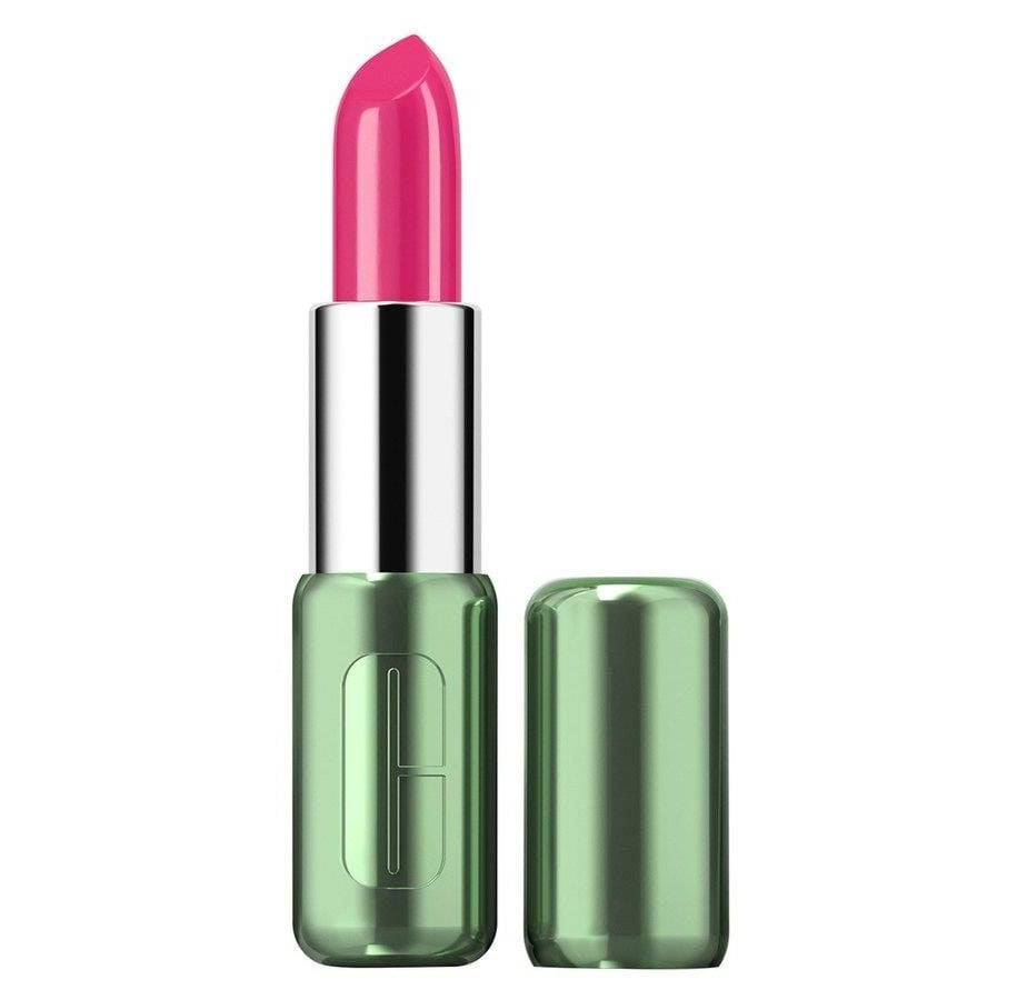 Smink - Clinique Pop Longwear Lipstick Shine 3.9 g.– Punch Pop. - 192333148037
