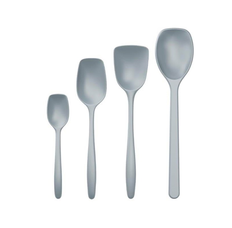 Köksredskap - Rosti - Classic kitchen spoons Set of 4 - Dusty blue - 30124