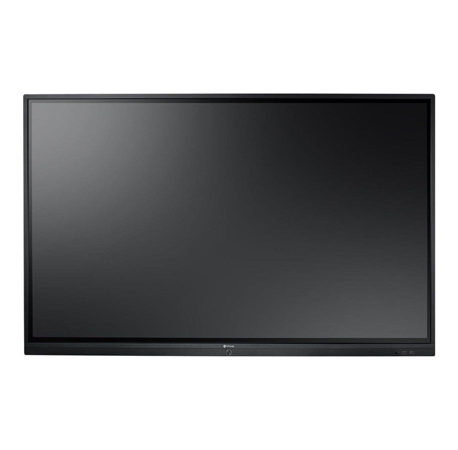 Digital skyltning & Hotell - Neovo IFP-7502 IFP-Series - 74.5" LED-backlit LCD display - 4K - for interactive communication - IFP-7502
