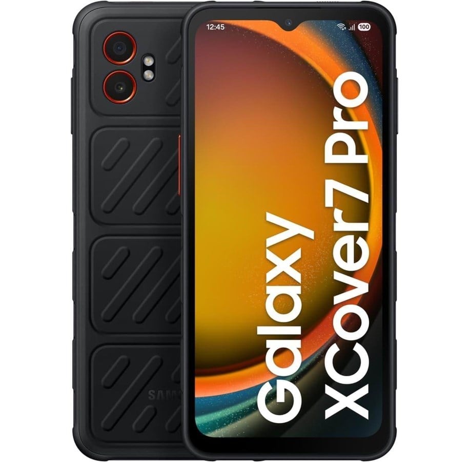 Mobile - Samsung Galaxy Xcover7 Pro 256GB/8GB Enterprise Edition - Black - SM-G766BZKFEEE