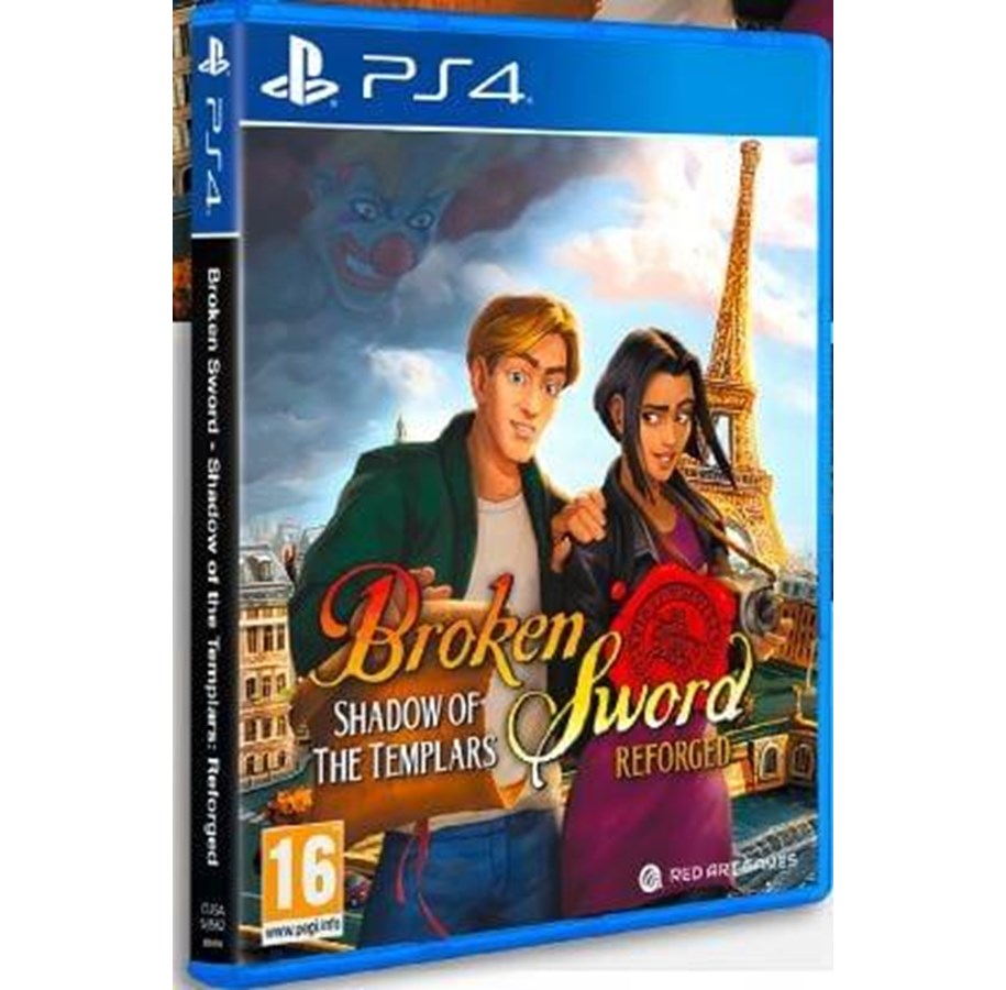Spel - Broken Sword - Shadow of the Templars: Reforged - Sony PlayStation 4 - Äventyr - 3760328374791