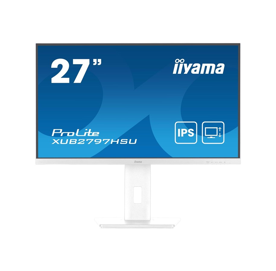 Skärm - 27" iiyama XUB2797HSU-W2 - 1920x1080 - 100Hz - IPS - XUB2797HSU-W2